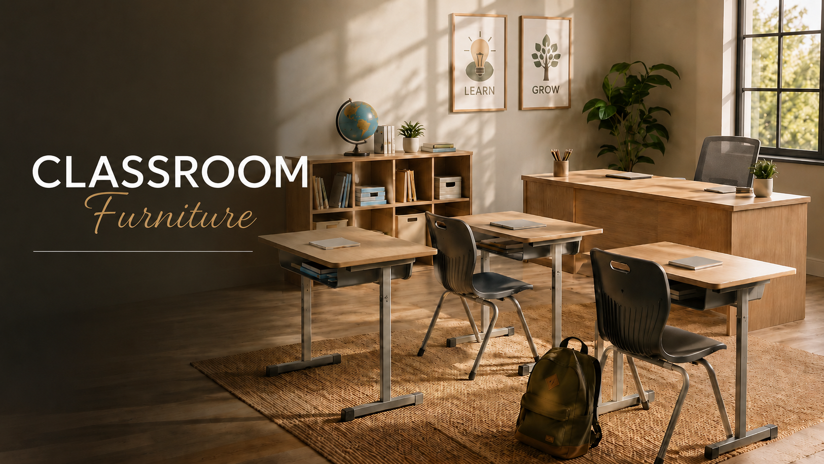 Modern classroom furniture